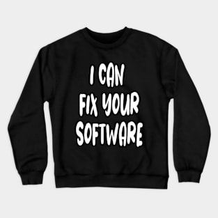 Funny Computer Software Engineering Crewneck Sweatshirt